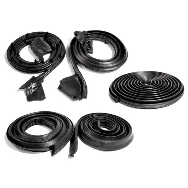 Weatherstrip Kit, Body Seal, 5-Piece, 1968-70 AMC Javelin (FREE lower 48 ground shipping in approx. 1-2 weeks)