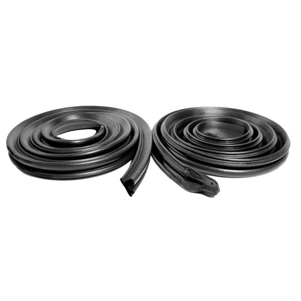 Roof Rail Seals, Lower, 2-Door Hardtop, 1967-73 AMC Ambassador, Marlin, Matador, Rebel (FREE lower 48 ground shipping in approx. 1-2 weeks)