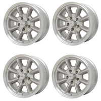 Superlite 17x8" Cast Aluminum Wheels, 1968-74 AMC AMX, Javelin, Javelin AMX, FREE lower 48 ground shipping in approx. 1-4 Weeks