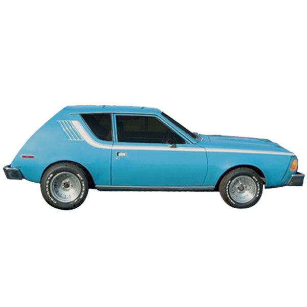 Kit de décalcomanies et de bandes, bandes latérales de rallye, AMC Gremlin 1976 (non X) - Expédition directe dans environ 1 à 2 semaines