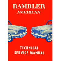 Technical Service Manual, 1961 Rambler American, Rambler - FREE lower 48 ground shipping in approx. 1-2 weeks