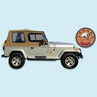 Kit de décalcomanies et de bandes, Jeep Wrangler Sahara Edition 1994-95 - Expédition directe sous 1 à 2 semaines environ