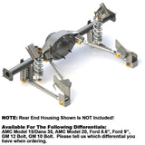 Système de suspension arrière à ressorts hélicoïdaux à 4 bras, AMC Hornet 1970-77 - Expédition dans environ 2 à 3 semaines